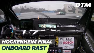 DTM Hockenheim Final 2019  René Rast Audi RS 5 DTM  RELIVE Onboard Race 2 [upl. by Smoht297]