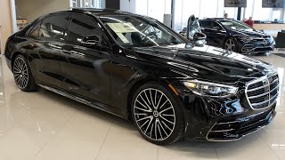 2023 MercedesBenz S Class S 580 4MATIC Sedan — Exterior and Interior Walkaround In 4K [upl. by Enenaej833]