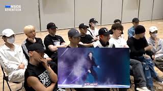 Seventeen reacting to Jungkook  Dreamers dance Performance in Cup 2022 [upl. by Dadivitan]