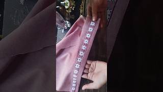 New trick attached the joint lace ♥️♥️♥️ sewing fashion viral [upl. by Ahsiral]