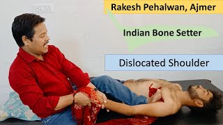 कंधा उतरना खिसकना  Chiropractic Adjustment India  Shoulder Dislocation By Indian Chiropractor [upl. by Lauber]