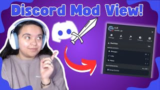 How To Use Discord Mod View Tutorial [upl. by Yenahpets]