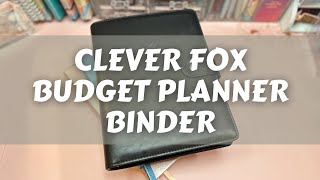 Review  Clever Fox Budget Planner Binder  With EXTRAS [upl. by Desireah]