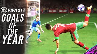 FIFA 21 🔥BEST GOALS OF THE YEAR🔥 [upl. by Rauscher]