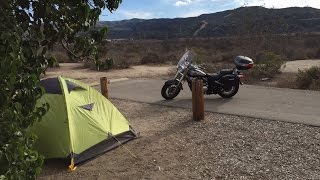 Motocamping Solo Overnight Motorcycle Camping Trip [upl. by Suivatram972]