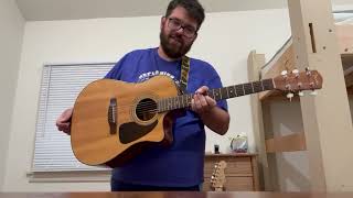 McGarvey music gear storiesreview episode 1 fender 6 string acoustic [upl. by Iseabal779]