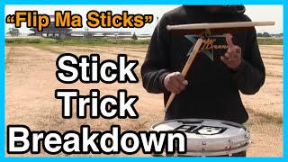 quotFlip Ma Sticksquot 2 Ways To Use How To Play  Stick Trick Breakdown [upl. by Anneliese]