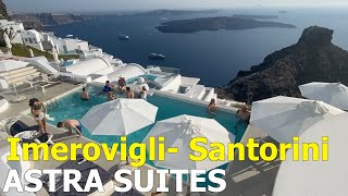 Astra Suites in Imerovigli  One of Santorinis Finest Luxury Hotels [upl. by Aillij]