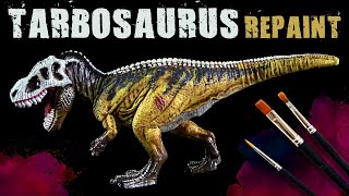 Schleich ® Dinosaurs  Mini Tarbosaurus Repaint  OOAK  total verhauen  Tyrannofarbklex Rex xD [upl. by Ever265]