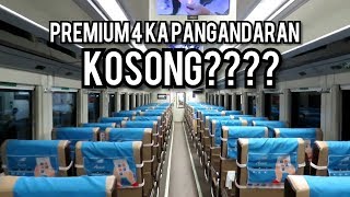 KOSONG Naik Kereta Api Pangandaran X KA Malabar di Stasiun Sakti Cipeundeuy [upl. by Rorie]