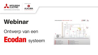 Webinar Ontwerp van een Ecodan Warmtepompsysteem [upl. by Atnuahs]