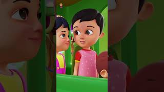 Chuk Chuk Karti Jaati Hai छुक छुक करती है Kids Videos shorts tamashatv hindipoem hindicartoon [upl. by Aniled]