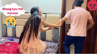 Ignoring prank on wife😆gone extremely wrong😨 prank on wife in India [upl. by Peednas209]