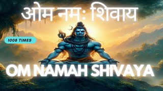 🚩OM NAMAH SHIVAYA 1008 TIMES 4k🚩 [upl. by Mariette]