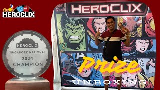 Heroclix Singapore Nationals 2024 Prize Unboxing [upl. by Eile]