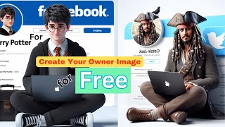 How to Make Social Media AI TRENDING images with Microsoft Bing for Free  harry potter Ai [upl. by Eicyak]