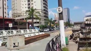 0632016 VLT Baixada Santista  Glicério e Feira Livre [upl. by Anialad451]