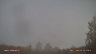 Timelapse weerstation Gasselternijveenschemond 24112024 [upl. by Carrelli]