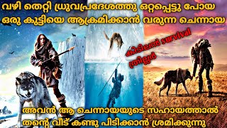 അപകടം നിറഞ്ഞ ആ മഞ്ഞു മലയിൽ അവനും ചെന്നായയും മാത്രം Alpha 2018Full Movie Explanation In Malayalam [upl. by Enelyw]