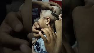 Girl headshave new video crying 😭 [upl. by Ahsienar116]