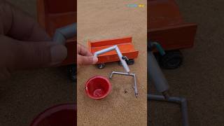 Mini tractor project mini motor water pump science project video [upl. by Pattin]