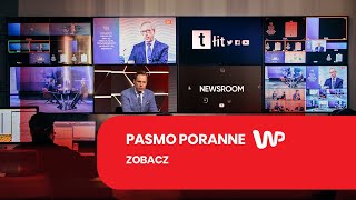 NA ŻYWO Poranne pasmo WP Gośćmi m in Michał Kołodziejczak i prof Jacek Czaputowicz [upl. by Esmerolda]