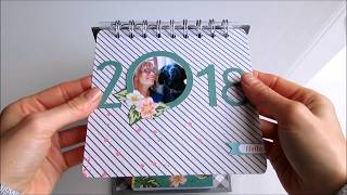 DIY Tutorial calendario de sobremesa con bloc de notas [upl. by Luap219]