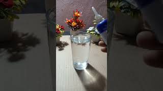 water 💦 vs flex kwik🤭 experiment water scienceexperiment [upl. by Ajin]