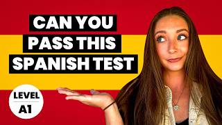 TEST What Level Of Spanish YOU ARE AT  Learn Spanish [upl. by Analah391]