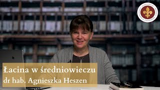 Łacina w średniowieczu  dr hab Agnieszka Heszen [upl. by Ahsienom]