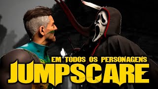 JUMPSCARE GHOSTFACE MK1 SURPRESA EM TODOS OS PERSONAGENS [upl. by Oramug]