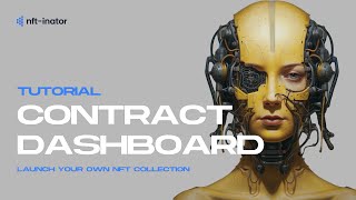 NFT Smart Contract Dashboard Tutorial  NFTInator Launch NFT Collections [upl. by Yetty]