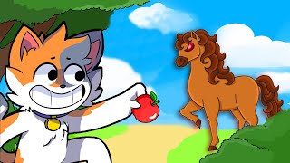 GATITO INTENTA DOMESTICAR CABALLOS SALVAJES en MINECRAFT 😱😂  BichitoLand Ep29  Gatoronron [upl. by Eimaraj]