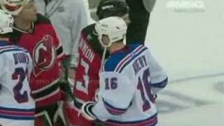 NHL  Avery and Brodeur  No Handshake [upl. by Sokairyk]