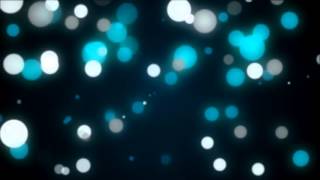 HD 720 Blue Particles Motion Background [upl. by Eniffit256]