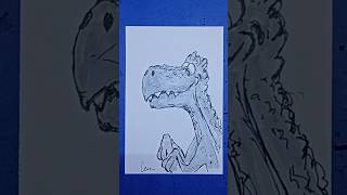 How to draw a t rex easy step by step short video s 133 drawing short artist [upl. by Fred]