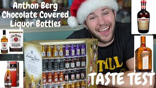 Chocolate Covered Liquor  ANTHONE BERG TASTE TEST [upl. by Aed]