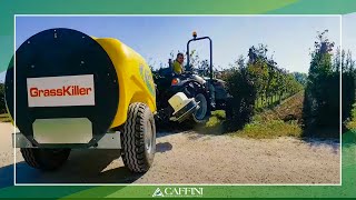 GRASSKILLER the effective and fast weeder  Caffini [upl. by Aborn]