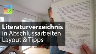 Literaturverzeichnis Layout amp Formatierung in Word  Tipps zur Gestaltung [upl. by Kotta]