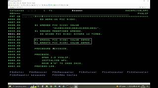 Programa Cobol en un AS400 para validar una fecha [upl. by Wertheimer]
