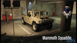 GTA Online Mammoth Squaddie Customization [upl. by Andromache]