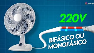 Equipamento 220V é Monofásico ou Bifásico [upl. by Decato]