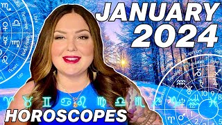 January 2024 Horoscopes  All 12 Signs [upl. by Nytsirt369]