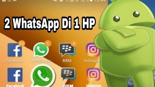 Cara Menggunakan 2 WhatsappInstagramFacebook [upl. by Dosia]