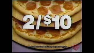 Godfathers Pizza  Television Commercial  1990 [upl. by Mair325]