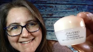 Shiseido Benefiance Wrinkle Resist 24 Night Cream First Impression Review 2019 [upl. by Eural972]