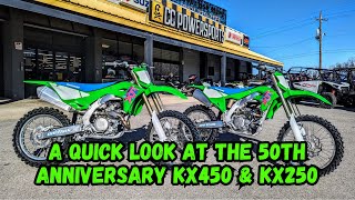 The Kawasaki KX 50th Editions are Here [upl. by Unam611]