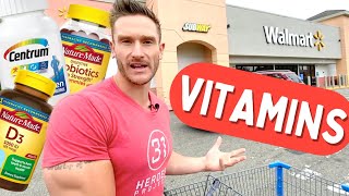 Vitamins amp Minerals at Walmart  What to Get and AVOID [upl. by Asirral379]