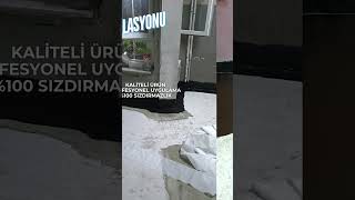 ISLAK ZEMİN SU İZOLASYON UYGULAMAMIZ [upl. by Conal]