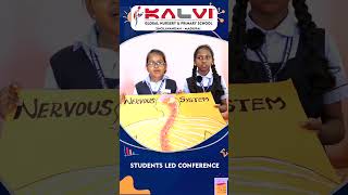 PrithikaB DeekshithaS  Nervous System  STUDENTS LED CONFERENCE  Kalvi School [upl. by Suzette]